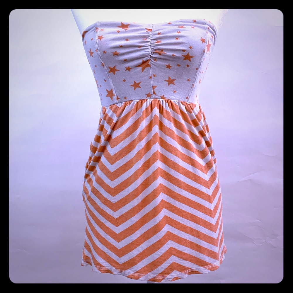 Rip curl strapless mini dress